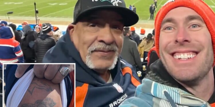 Denver Broncos fans gift playoff ticket to neighborhood 'handyman' hailed as local 'hero'