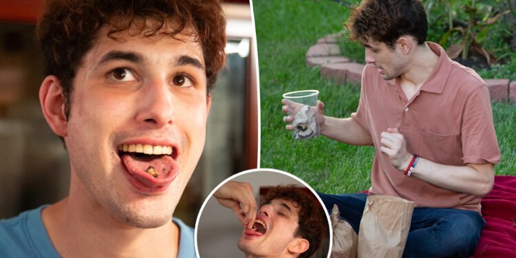 Exclusive | Gen Zer eats up to 100 live bugs a day, enjoys their tongue 'massage'