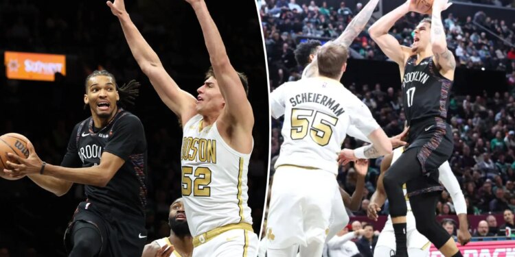 Fighting Nets run out of gas in double overtime loss to Celtics