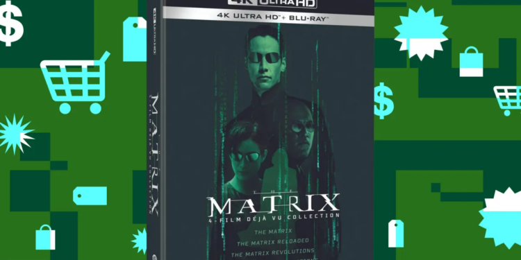 Get all four Matrix movies on 4K Blu-ray for $45