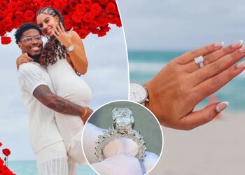 Giants’ Tyrone Tracy gets engaged to longtime girlfriend Zoe Rollon