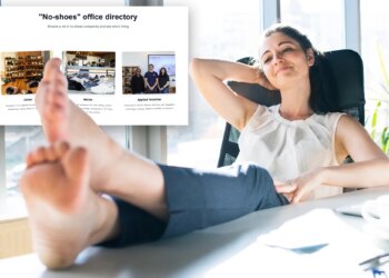 Here's why offices are enforcing no-shoes policies: 'I hope they invest in air fresheners'