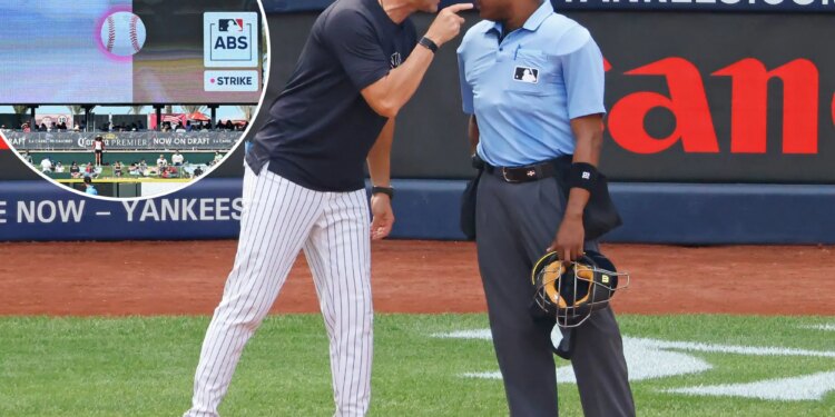 How Yankees are preparing for new 'robot' strike zone system