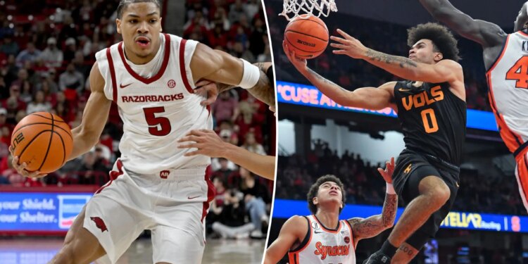 How to watch Tennessee vs. Arkansas Men's Basketball for free