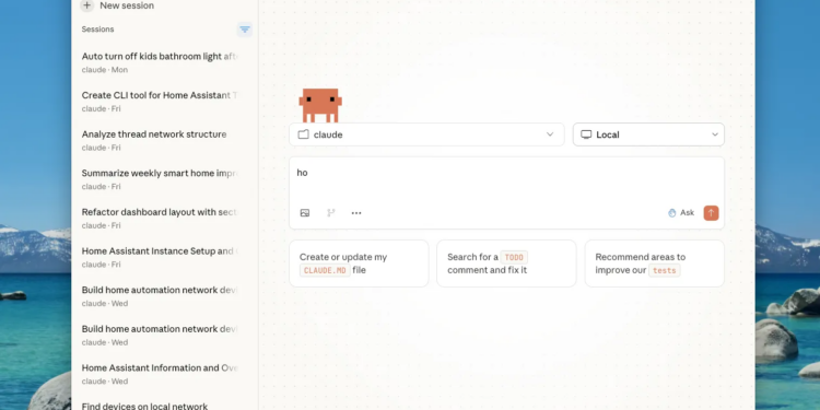 I used the Claude desktop app for Mac to access Claude Code on my M4 Mac Mini.