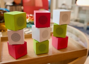 Ikea’s $10 Kallsup speakers are tiny, colorful, and surprisingly loud