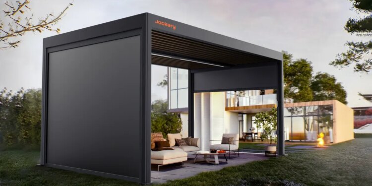 Jackery’s solar-powered Gazebo is a good DIY idea