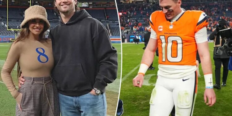 Jarrett Stidham's wife's 'whirlwind of emotions' after Bo Nix injury