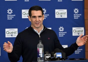 Giants general manager Joe Schoen