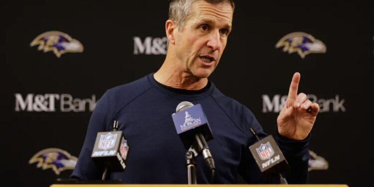John Harbaugh said he will be limiting his options to three or four teams.