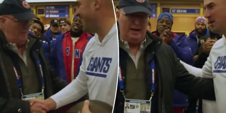 John Mara gets Giants game ball in emotional scene as co-owner continues cancer battle