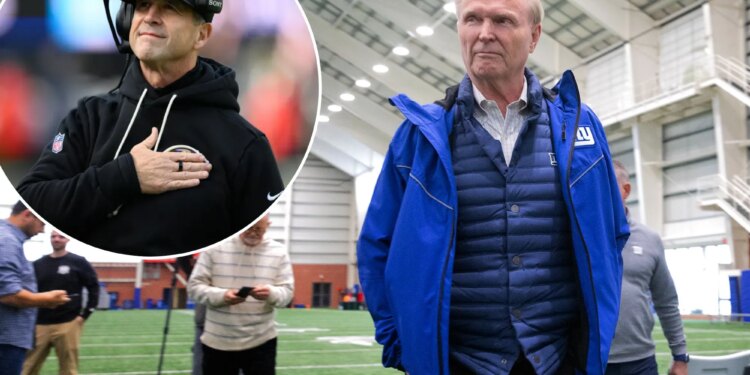 John Mara played vital role in Giants' John Harbaugh hire