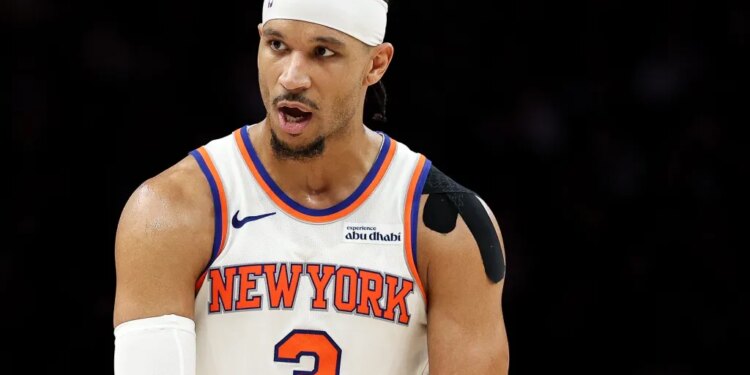 The Knicks' ball movement on offense has stagnated since Josh Hart has been out with an ankle injury.