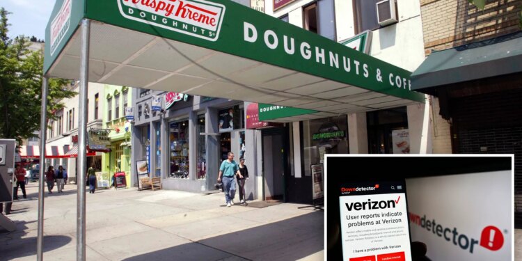 Krispy Kreme offers free doughnuts during nationwide Verizon outage: 'SOS got you down?'