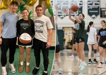 Lindenhurst's Burmeister triple threat pushing to new heights