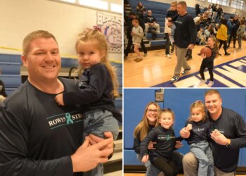 Long Island school rallies for hoops coach's 2-year-old daughter with rare illness that 'attacks' organs