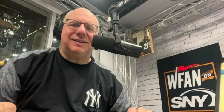 Peter Schwartz performed the final sports update on WFAN.