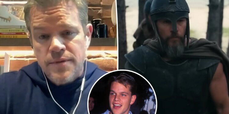 Matt Damon reveals his strict diet for ripped 'Odyssey' look that got him back to 'high school weight'