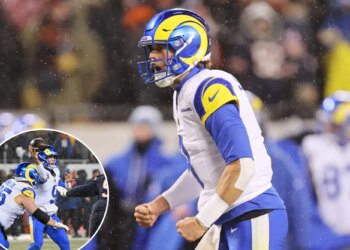 Matthew Stafford was Rams’ Ice Man when they needed him most in mettle-testing Chicago cold