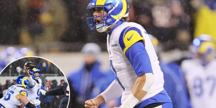 Matthew Stafford was Rams’ Ice Man when they needed him most in mettle-testing Chicago cold