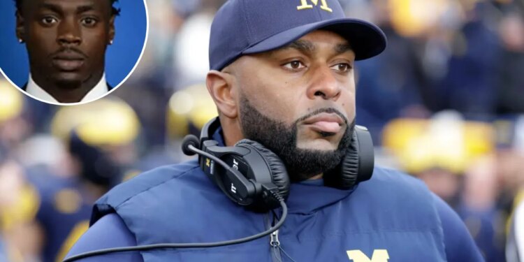 Michigan receiver claims teammates ‘blackmailed’ Sherrone Moore during affair scandal