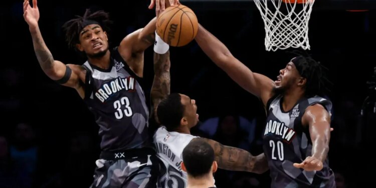 Nets' big man duo may prove to be too much of a good thing