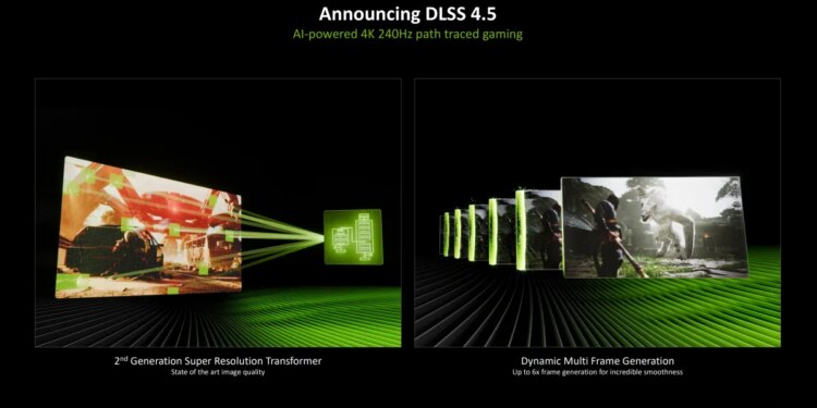 Nvidia announces DLSS 4.5 with 6x Frame Generation and improved image quality