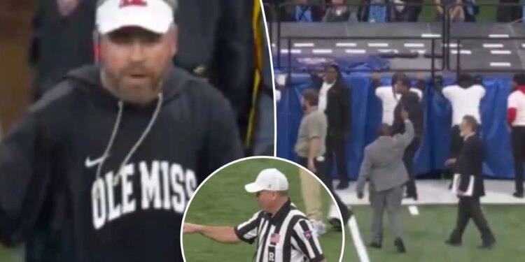 Ole Miss-Georgia comes to chaotic CFP finish for 'excruciating ending'