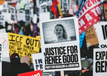 On the ground with thousands of protestors at the Minneapolis general strike