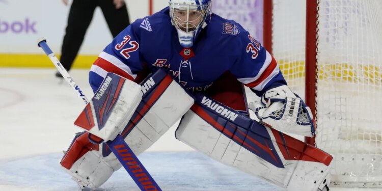 Jonathan Quick entered Thursday with a 3-6-2 record with a .919 save percentage and a 2.23 goals against average — on pace for his best numbers with the Rangers.