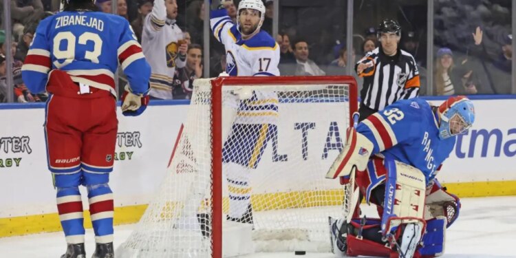 Rangers fall to Sabres for sixth loss in eight games in critical stretch