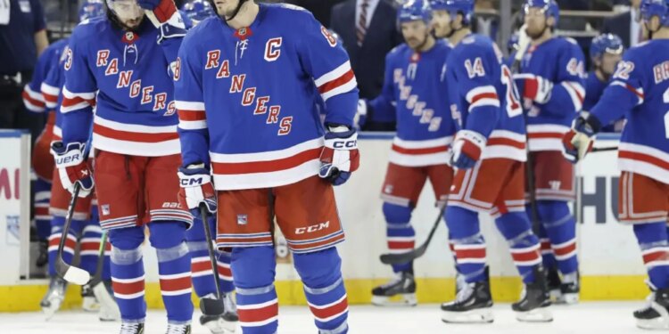 Rangers proving they're gutless and easy pickings for rest of NHL