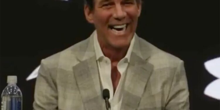 Ravens owner Steve Bisciotti reacted to the news of Steelers head coach Mike Tomlin stepping down after 19 years in a press conference Tuesday, January 13, 2026.