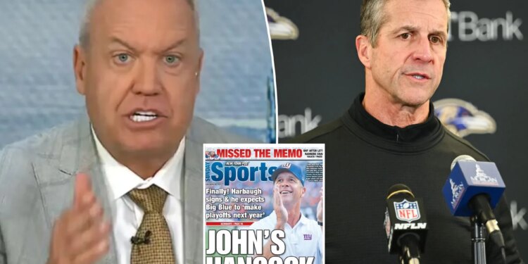 Rex Ryan believes John Harbaugh-led Giants are 'absolutely' a playoff team