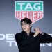 Jung Hoo Lee at the TAG Heuer "Designed To Win" campaign event.