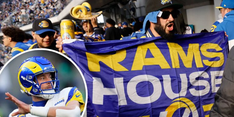 SoFi Stadium buzzing ahead of Rams vs. Seahawks as thousands flock for watch party