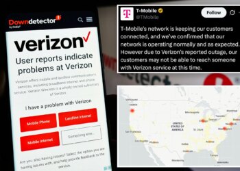 T-Mobile trolls Verizon outage that left rival carrier's users outraged