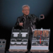 Nvidia CEO Jensen Huang showing off Vera Rubin chips at CES 2026