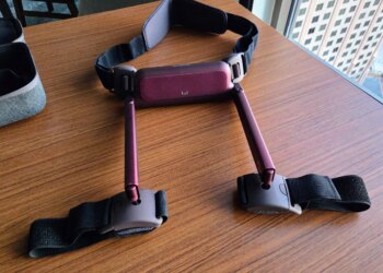 This fanny pack robot helped me walk miles