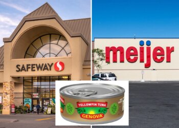 Tuna cans recalled over life-threatening food illness mistakenly shipped to these major retailers