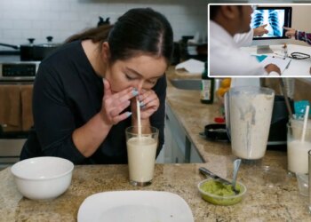 Virginia woman snorts her food, from omelettes to steak, despite risks