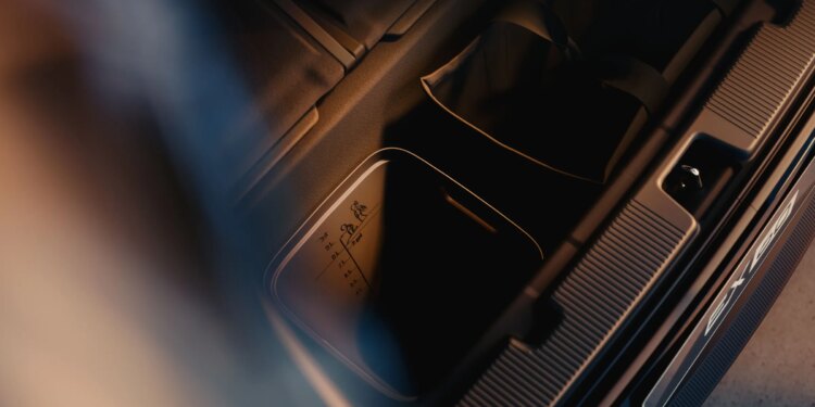 The interior looks to be as quirky as Volvo’s other EVs, like the EX30 and EX90.