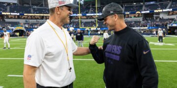 What John Harbaugh is taking from his brother into Giants upheaval