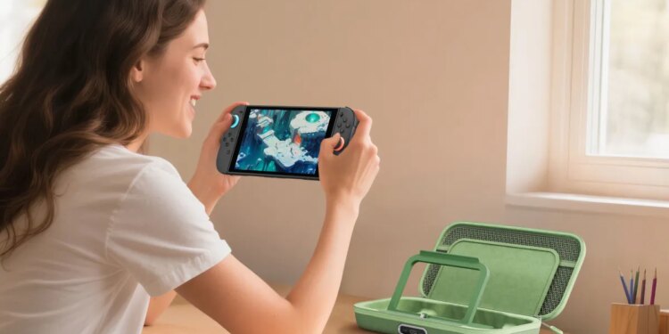 You can charge Belkin’s new Switch 2 power case without opening it