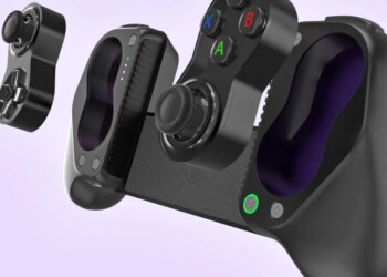 You can turn this modular clamp-on controller into an N64 gamepad