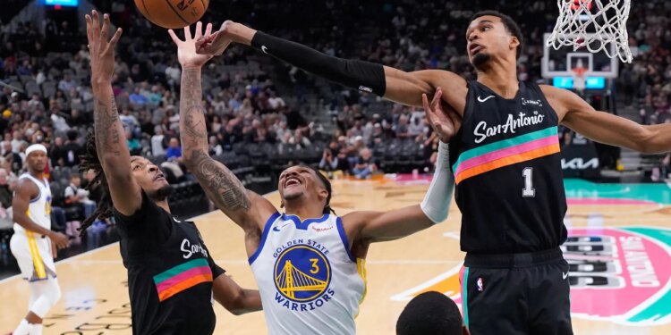 Get a 20% first deposit match up to $1,500 for Spurs vs. Warriors