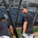 New York Yankees right fielder Aaron Judge #99 at Spring Training.