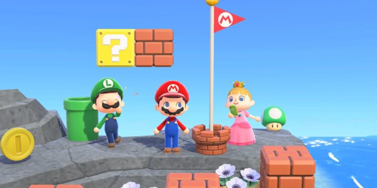 A screenshot from the video game Animal Crossing: New Horizons.