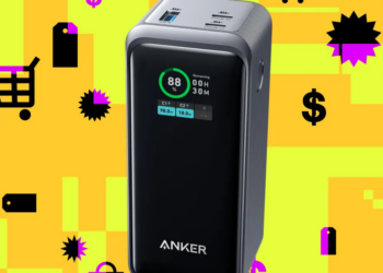 Anker’s Prime Power Bank can quickly charge three devices, and it’s $80