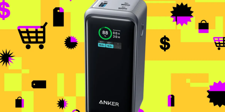 Anker’s Prime Power Bank can quickly charge three devices, and it’s $80